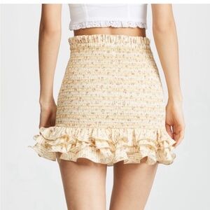 Petersyn Barrett ruffle skirt